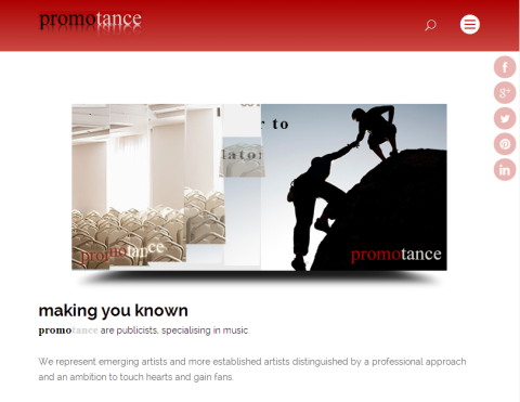 Promotance Website update Promotance Website update