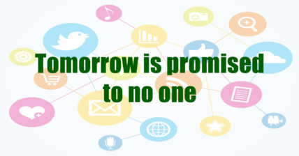 Tommorow is promised to no one - What happens with your Digital Legacy?